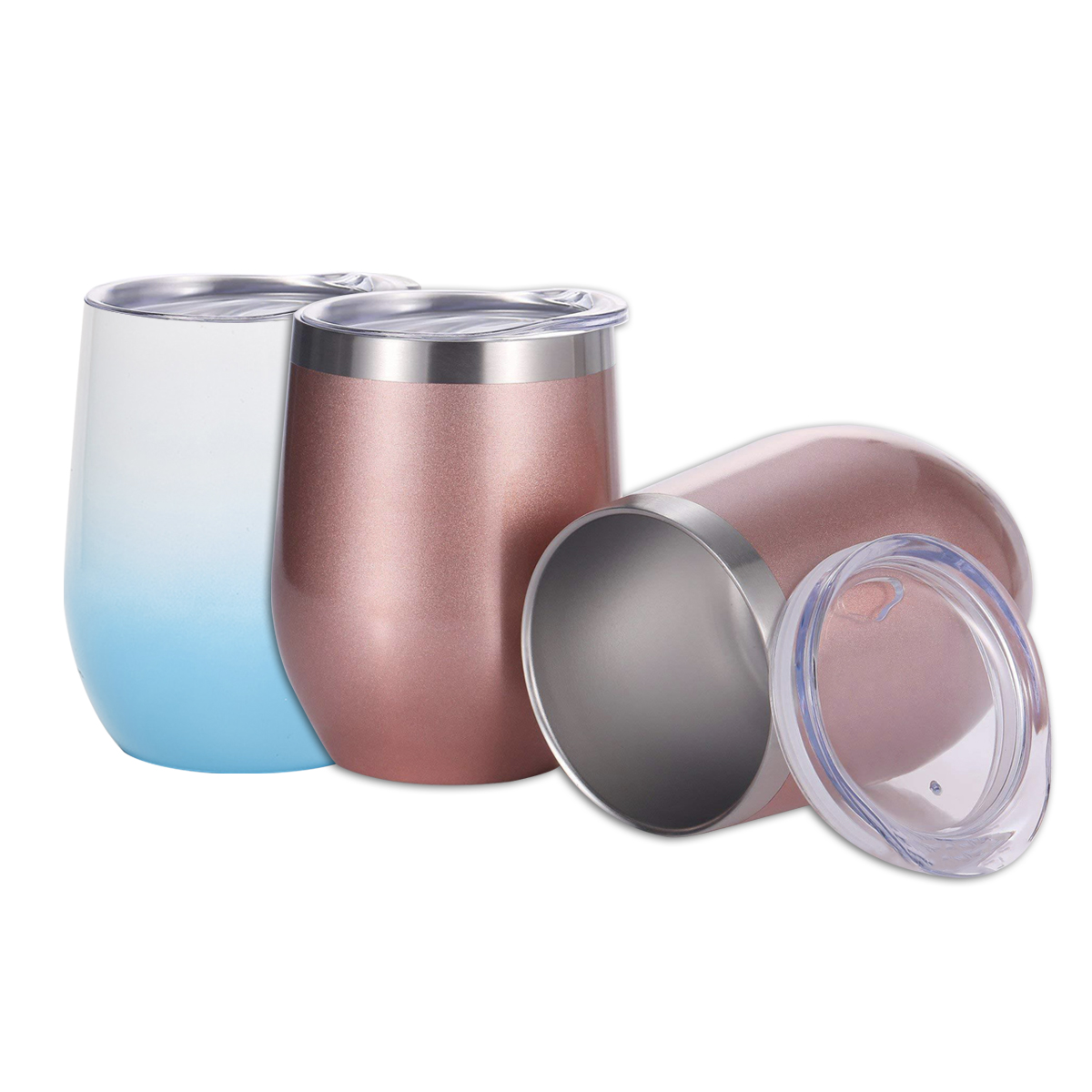 Eggy Double Wall Stainless Steel Mug with Lid (350ml)